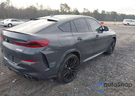 2026 BMW X6 M60I z USA, uszkodzony, nr VIN 5UX43EX01T9215428